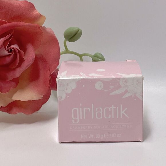GIRLACTIK CRANBERRY SUGAR FACE SCRUB 2.82 OZ - Picture 2 of 3